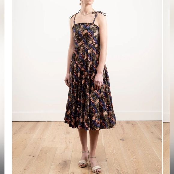 Ulla Johnson, Ellyn dress, color army, size 6 - Picture 5 of 14